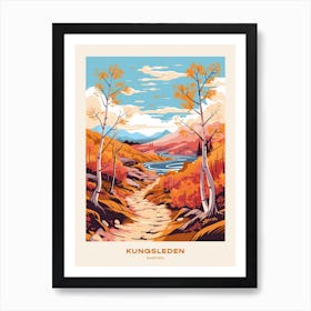 Kungsleden Sweden 1 Hike Poster Art Print