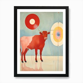 Red Bull Art Print