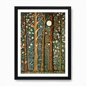 William Morris Forest 4 Art Print