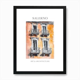 Salerno Travel And Architecture Poster 1 Art Print