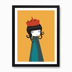 The Queen Art Print