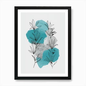 Abstract Watercolor Painting Art Print