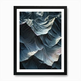 Abstract Wave Pattern 15 Art Print