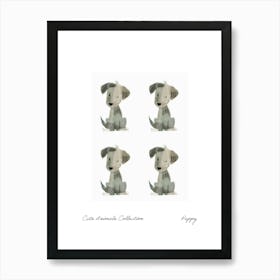 Cute Animals Collection Puppy 2 Art Print