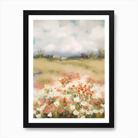 Serene Bloom I Art Print