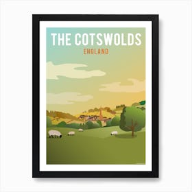 The Cotswolds Art Print