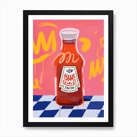 Ketchup Art Print
