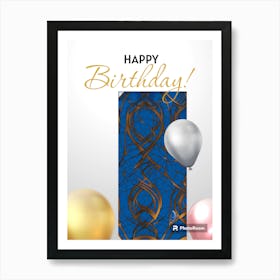 Happy Birthday 1 Art Print