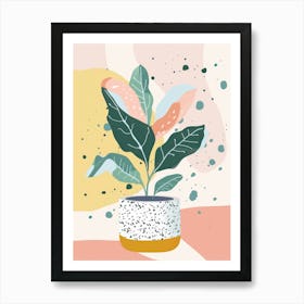 Plant In A Pot 69 Art Print