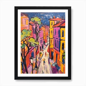 Parma Italy 2 Fauvist Painting Art Print