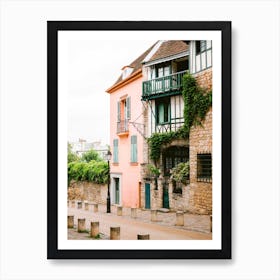 Rue De Abreuvoir Paris Art Print