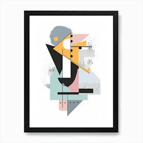 Abstract Geometric Pattern 10 Art Print