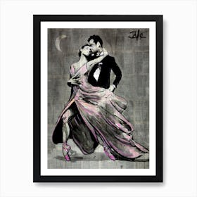 And We Danced Art Print