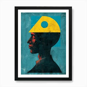 Head Of A Man 1 Art Print