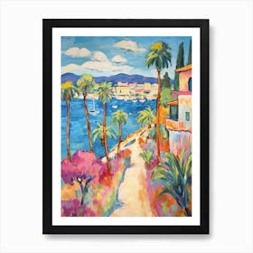 Hurghada Egypt 1 Fauvist Painting Art Print