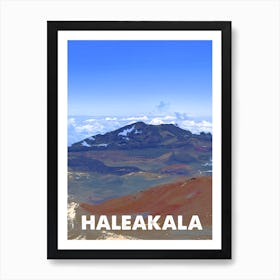 Haleakala, National Park, Nature, USA, Wall Print, Art Print