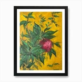 Apple Tree -Reggaepainting Acrylic Painting Art Print