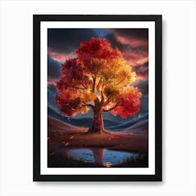 Autumn Tree 7 Art Print