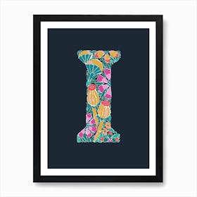 Letter I Art Print