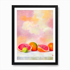 Watermelon 2 Painting Fruit Art Print