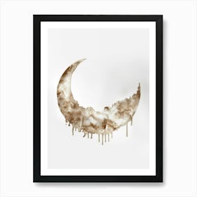 Crescent Moon 7 Art Print