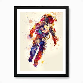 Astronaut Canvas Print 13 Art Print