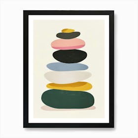 Stack Of Stones 4 Art Print