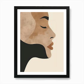 Portrait Of A Woman 436 Art Print