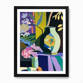 Koraku En, 1, Japan Abstract Still Life Poster