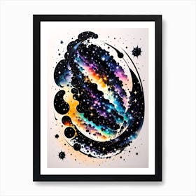 Galaxy Painting 1 Poster