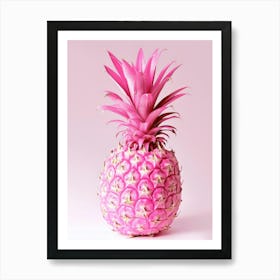 Pink Pineapple 7 Art Print