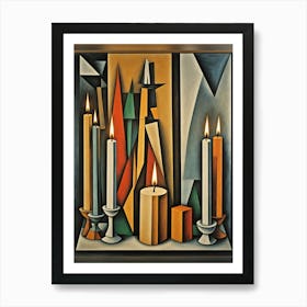 Candles Art Print