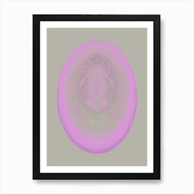 Pastel Harmony Lilac Art Print