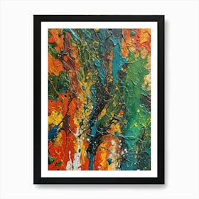 Abstract Painting 50 Art Print