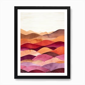 Watercolour 1 Art Print