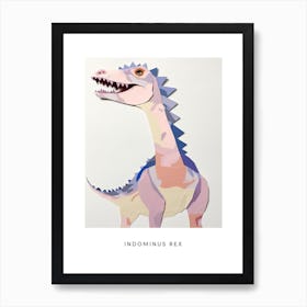 Nursery Dinosaur Art Indominus Rex 2 Poster Art Print