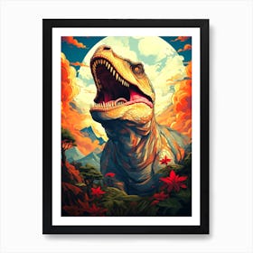 Dinosaur T - Rex Art Print