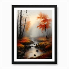 Autumn Forest 16 Art Print