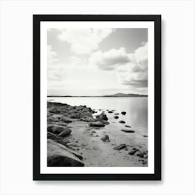 Olbia, Italy, Black And White Photography 3 Art Print