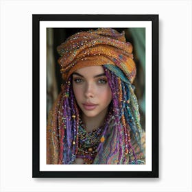 Bohemian Girl 2 Art Print