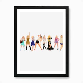 The Eras Tour - Taylor Swift Art Print