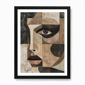 'The Face' 16 Art Print