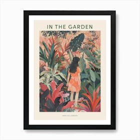 In The Garden Poster Wave Hill Garden Usa 2 Art Print