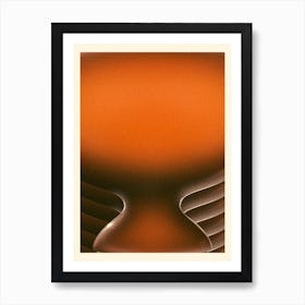 Orange Jelly Fusion Art Print