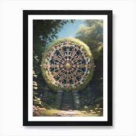 Clockwork Garden Art Print