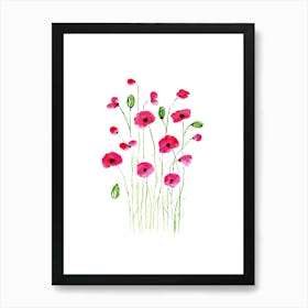 Poppies 1 Art Print