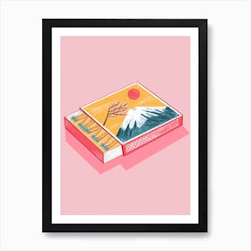 Mount Fuji Matchbox  Poster