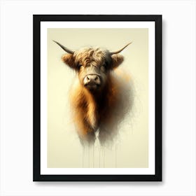 Wild Animal Illustration 358 Art Print