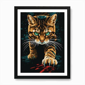 Cat Claws Art Print