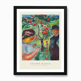 Beneath the Red Apples (Special Edition) - Edvard Munch Art Print